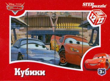Кубики 12 штук. Дисней "Тачки" (87158) Кубики 12 штук. Дисней "Тачки" (87158)