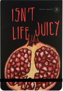 Блокнот Juicy Life. Гранат, А5, 100 листов, клетка