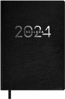 Ежедневник датированный на 2024 год Шеврет экстра, черный, А6+, 120 листов