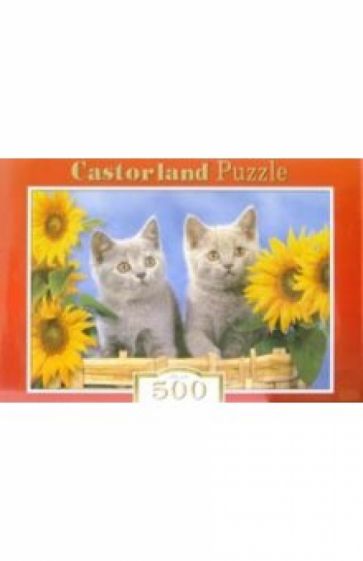 Puzzle-500.В-50864.Два котенка Puzzle-500.В-50864.Два котенка