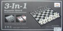 Игра "Шахматы 3 в 1" магнитные в коробке (58810SC) Игра "Шахматы 3 в 1" магнитные в коробке (58810SC)