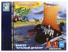 Конструктор 500 деталей. "Красный дракон" (Т50147) Конструктор 500 деталей. "Красный дракон" (Т50147)