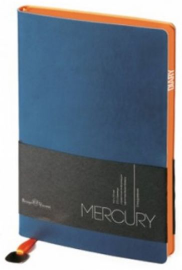 Ежедневник недатированный "Mercury" (А5, темно-синий) (3-435/08) Ежедневник недатированный "Mercury" (А5, темно-синий) (3-435/08)