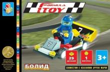 Конструктор 29 деталей. ФОРМУЛА 1TOY. Болид №7 (Т50751) Конструктор 29 деталей. ФОРМУЛА 1TOY. Болид №7 (Т50751)