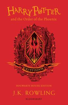 Joanne Rowling - Harry Potter and the Order of the Phoenix – Gryffindor Edition обложка книги Joanne Rowling - Harry Potter and the Order of the Phoenix – Gryffindor Edition обложка книги