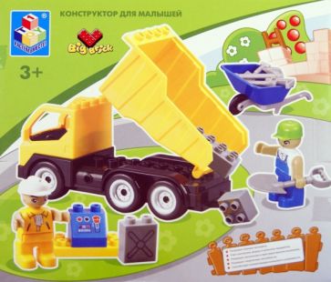 Конструктор Big Brick "Строители" 17 деталей (Т53535) Конструктор Big Brick "Строители" 17 деталей (Т53535)