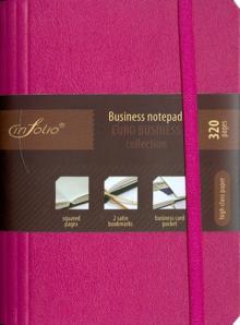 Бизнес-блокнот "In Folio" с ручкой (fuchsia) (1032) Бизнес-блокнот "In Folio" с ручкой (fuchsia) (1032)