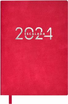 Ежедневник датированный на 2024 год Шеврет экстра, малиновый, А6+, 120 листов