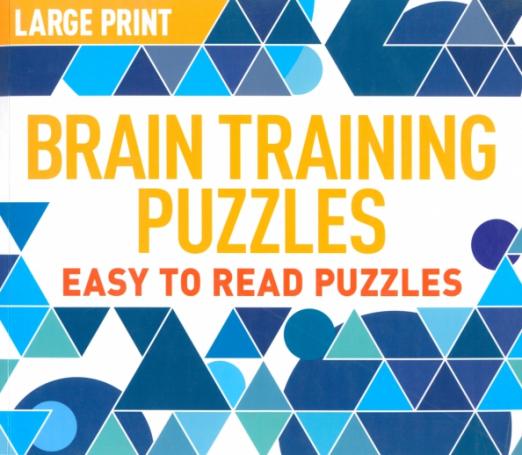 Large Print Brain Training Puzzles - 1
