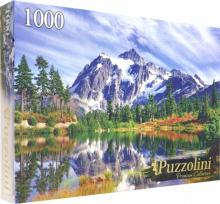 Puzzle-1000 "ОЗЕРО У СНЕЖНЫХ ГОР" (GIPZ1000-7725)