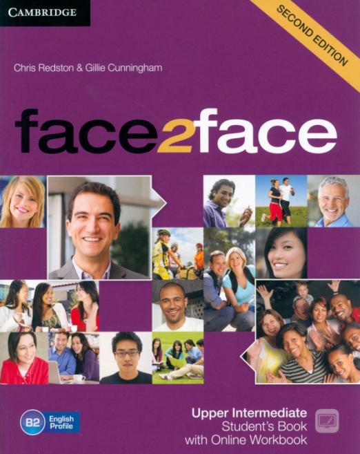 Face2Face (Second Edition) Upper-Intermediate Student`s book + online Workbook / Учебник + онлайн рабочая тетрадь - 1