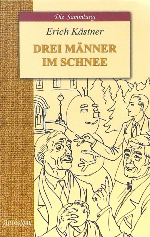 Drei Manner im Schnee