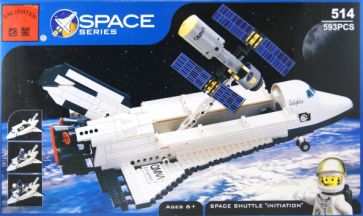 Конструктор "Космический шатл" 593 детали (514/C514A) Конструктор "Космический шатл" 593 детали (514/C514A)