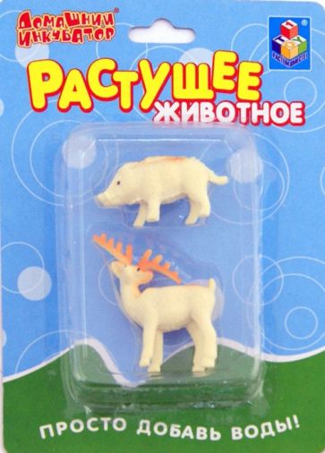 Домашний инкубатор. Дикие животные (2 шт.) ассортимент (Т53573) Домашний инкубатор. Дикие животные (2 шт.) ассортимент (Т53573)