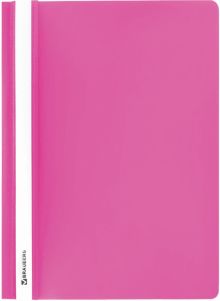 Папка-скоросшиватель А4, розовый (228672)