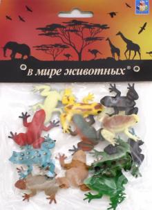 Игровой набор "Лягушки" (12 штук, 5 см) (Т50502)