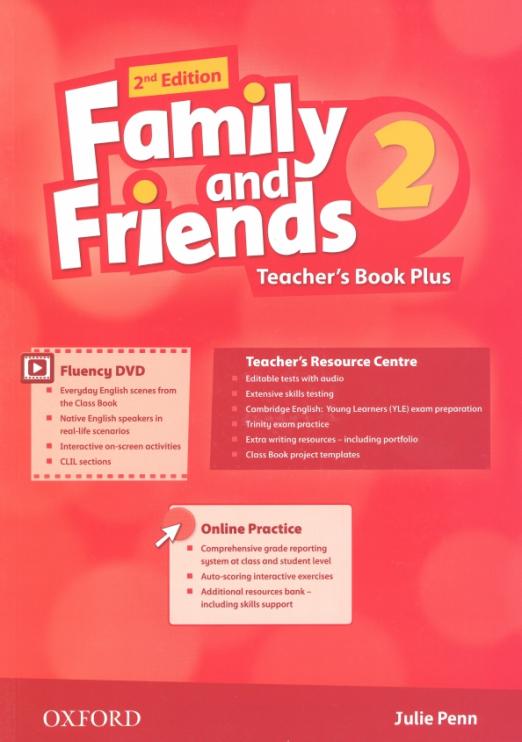 Family and Friends 2nd Edition 2 Teacher's Book Plus DVD Книга для учителя - 1