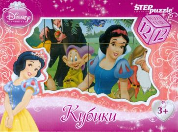 Кубики 12 штук. Дисней "Белоснежка" (87154) Кубики 12 штук. Дисней "Белоснежка" (87154)