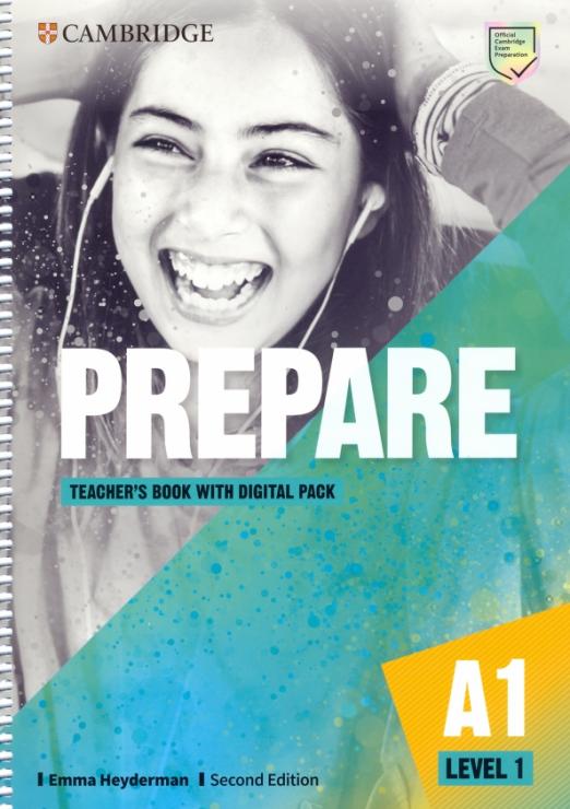 Prepare (Second Edition) 1 Teacher's Book + Digital Pack / Книга для учителя + код - 1