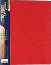 Папка с вкладышами Premier, А4, 30 листов, красная