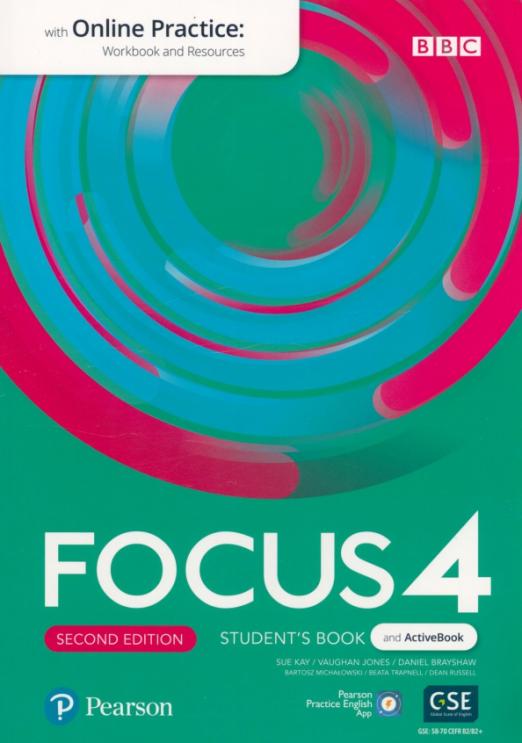 Focus Second Edition 4 Student's Book and Active Book with Online Practice with App Учебник с онлайн практикой - 1
