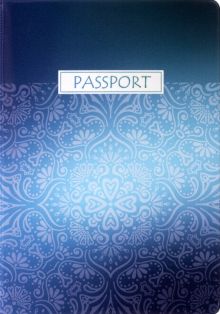 Обложка для паспорта "Узор", в ассортименте (237591)