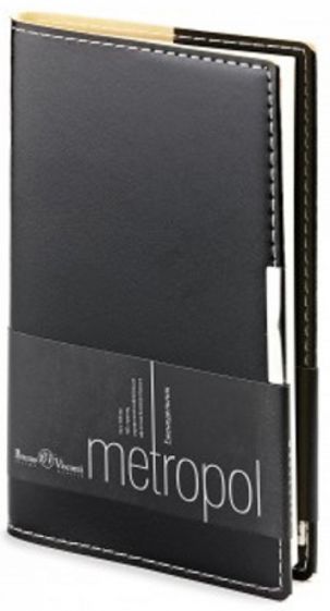 Ежедневник недатированный "Metropol" (А6, черный) (3-492/03) Ежедневник недатированный "Metropol" (А6, черный) (3-492/03)