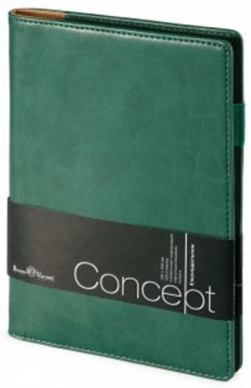 Еженедельник недатированный "Concept" (А5, зеленый) (3-322/190) Еженедельник недатированный "Concept" (А5, зеленый) (3-322/190)
