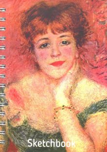 Скетчбук " Ренуар. Портрет Жанны Самари" (100 листов, А5)