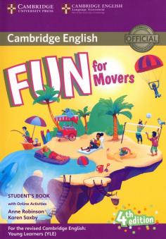 Fun for Movers. 4 Edition. Student's Book + Online Activities + Online Downloadable audio file