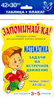 Математика. Задачи на встречное движение. 3-5 классы обложка книги Математика. Задачи на встречное движение. 3-5 классы обложка книги