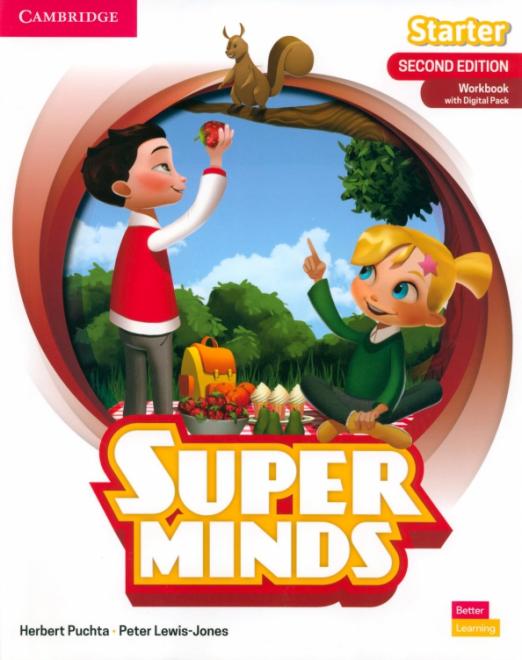 Super Minds (2nd Edition) Starter Workbook + Digital Pack / Рабочая тетрадь + онлайн-код - 1