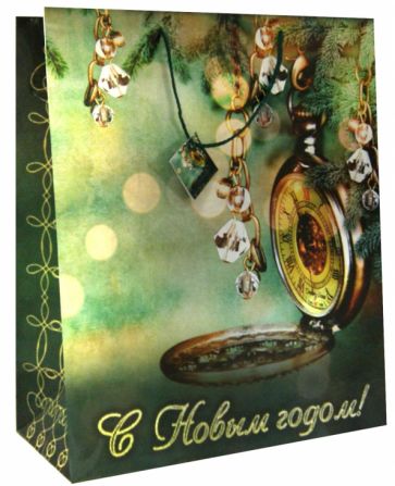 Пакет бумажный новогодний (41х49х20 см) (35250) Пакет бумажный новогодний (41х49х20 см) (35250)
