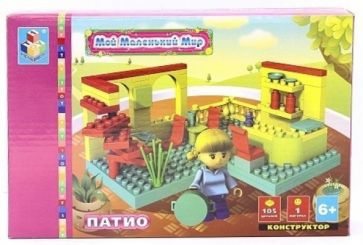 Конструктор 105 деталей. Патио (Т50115) Конструктор 105 деталей. Патио (Т50115)