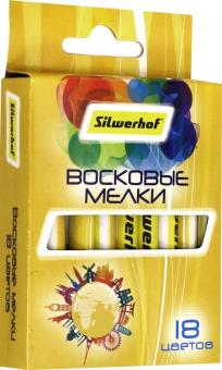 Восковые мелки "Солнечная коллекция" (18 цветов) (884171-18)