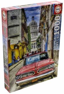 Пазл-1000 "Винтажное авто в старой Гаване" (16754) Пазл-1000 "Винтажное авто в старой Гаване" (16754)