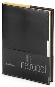 Ежедневник недатированный "Metropol" (А5, черный) (3-491/03) Ежедневник недатированный "Metropol" (А5, черный) (3-491/03)
