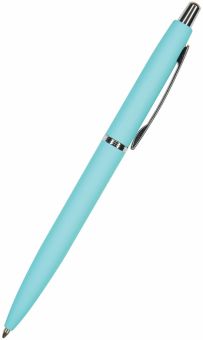 Ручка шариковая автоматическая San Remo, синяя, цвет корпуса голубой, в футляре, 1 мм