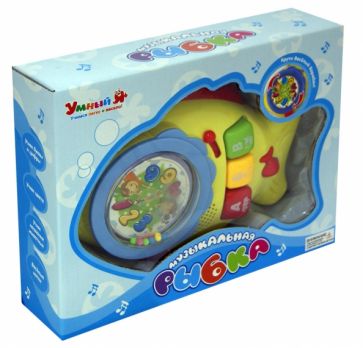 Игрушка обучающая "Рыбка" (Х75185) Игрушка обучающая "Рыбка" (Х75185)