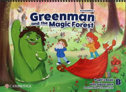 Greenman and the Magic Forest (2nd Edition) B Pupils Book with Digital Pack Учебник с онлайн кодом - 1