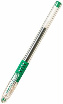 Ручка гелевая "G1 Grip", 0.5 мм, зеленые чернила (BLGP-G1-5-G)