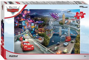 96122 Мозаика "puzzle" 360 "Тачки - 4" обложка книги