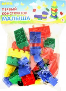 Первый конструктор малыша. 40 деталей