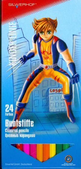 Карандаши Superhero 24 цвета (132426-01) Карандаши Superhero 24 цвета (132426-01)