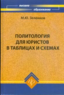 Михаил Зеленков - Политология для юристов в таблицах и схемах обложка книги Михаил Зеленков - Политология для юристов в таблицах и схемах обложка книги