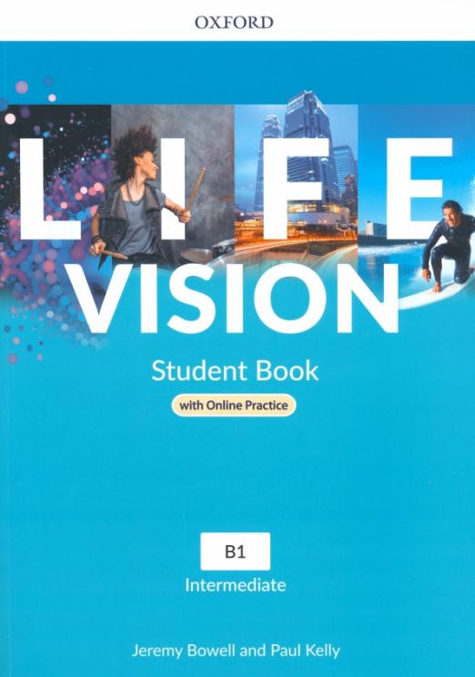 Life Vision Intermediate Student Book + Online Practice / Учебник + онлайн-практика - 1