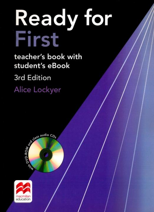 Ready for First Teacher's Book with eBook +DVD / Книга для учителя - 1