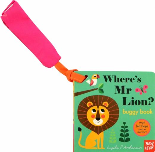 Where's Mr Lion Buggy Book - 1