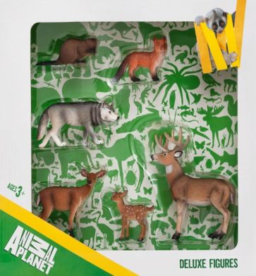 Набор игровых фигур Animal Planet (7 штук, Лесные животные) (387303) Набор игровых фигур Animal Planet (7 штук, Лесные животные) (387303)