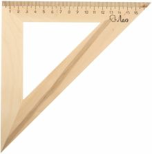 Треугольник деревянный, 18 см